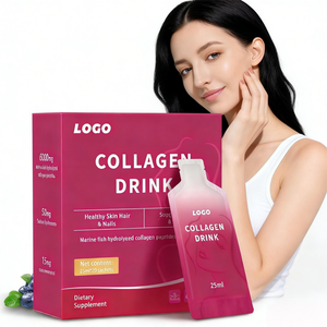 Collagène Marin Liquide Oral : Complément Anti-Âge et Éclaircissant Rapide avec <span class=keywords><strong>Vitamine</strong></span> <span class=keywords><strong>C</strong></span> et Hyaluronate de Sodium pour la Santé de la Peau - Product Image 1