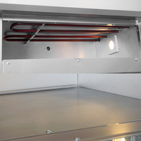 Four électrique à commande par bouton, four à un seul niveau pour la maison et la restauration commerciale