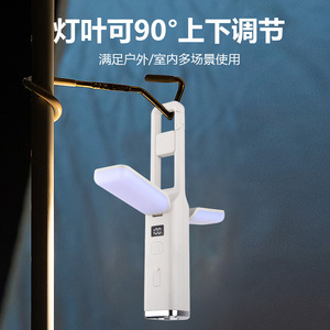 Camping Light <b>Led</b> Multi Functional <b>Flashlight</b> High Intensity Portable Outdoor Lighting For Tent Use - Product Image 5