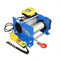 Palans électriques à câble 220V 200kg 400kg avec télécommande sans fil pour levage domestique
