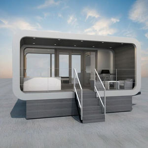 Casa de cápsulas al aire libre Casa de cápsulas prefabricada de lujo con cocina y <span class=keywords><strong>baño</strong></span> - Product Image 1