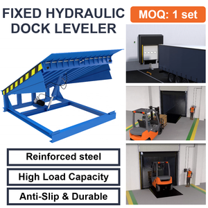 उच्च विन्यास विद्युत डॉक लेवेलर/डॉक रैंप स्टेशनरी डॉक लेवेलर नए मोटर उच्च उत्पाद हाइड्रोलिक प्लेटफॉर्म - Product Image 2