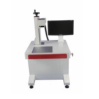 Machine de marquage laser à fibre SUKE 30W/100W/50W, gravure laser profonde 3D sur métal/aluminium avec prise en charge DXF/PLT, refroidissement par eau