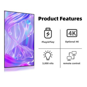 Cửa sổ hiển thị màn hình hiển thị kỹ thuật số màn hình LCD hiển thị độ sáng cao cửa hàng cửa sổ hiển thị quảng cáo màn hình - Product Image 4