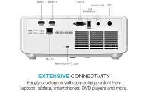 Optoma gt2100hdr Nhỏ Gọn 4K(3840*2160) HDR Ngắn Ném Laser Chiếu Ngày/Nightbright Xem Được Xây Dlp Cho Rạp Hát Tại Nhà - Product Image 6