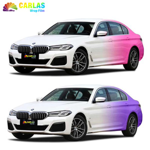 CARLAS Factory Outlet Car Wrapping <span class=keywords><strong>Film</strong></span> Two Color Gradient Bicolor Custom Design Pvc Vinyl Wrap <span class=keywords><strong>Film</strong></span> fornitore - Product Image 2