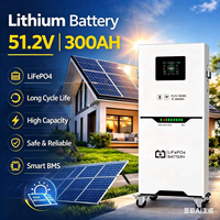 Garansi 5 Tahun Baterai Lithium Rumah Tangga 15kw 16kw 5kw Baterai Surya BMS 48v 51.2V 314ah Penyimpanan Energi Surya Baterai Lithium Ion