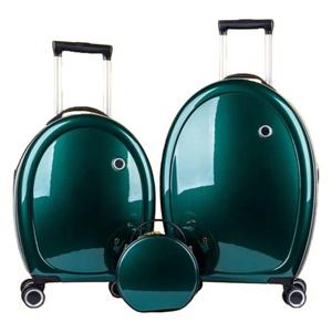 Good Quality Durable ABS+PC Customized Cheap UAE AE Travel Trolley 23 Kg Lightweight Spinner <strong>Suitcase</strong> Bags 4-Wheel Luggage Set - Product Image 1