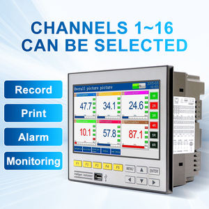 16-Channel RTD Data Logger 6 Relé Saídas Aplicação Industrial Suporte Opcional em Tempo Real Display OEM/ODM RS485 - Product Image 4