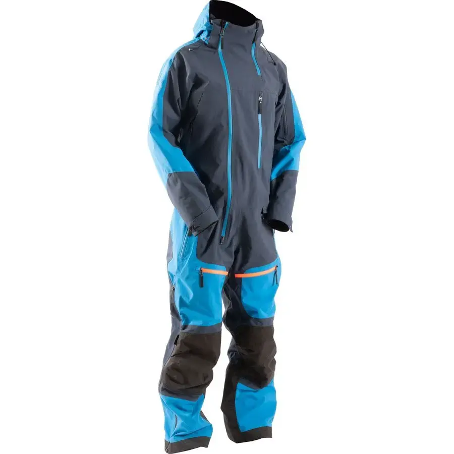 AQTQ Unisex Custom padded insulated winter overall snowmobile scooter ski jumpsuit one piece snow mono suit