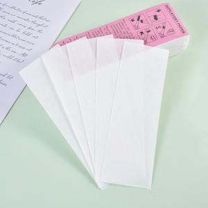 Vente <span class=keywords><strong>chaude</strong></span> d'usine 100 pièces de papiers dépilatoires jetables en tissu non tissé pour l'épilation et la <span class=keywords><strong>cire</strong></span>, bandes dépilatoires pour le corps - Product Image 4