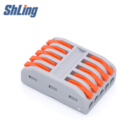 SHLING-225 – Outil de connexion de bornes à ressort avec connexion par vis, usage industriel, 20-8 AWG, contacts en cuivre et laiton