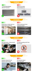 MaoRong Carrello Portautensili in Acciaio con 2 Cassetti Chiudibili a Chiave Impermeabile OEM ODM - Product Image 5