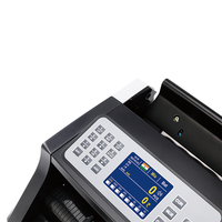 Machine à Compter l'Argent HL-P20 Économique, Compteur de Billets Portable Personnalisé pour États-Unis, Inde, Ghana