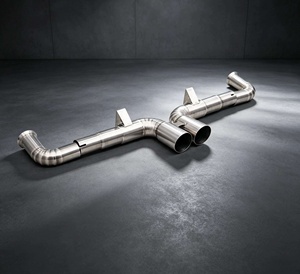 Sistema de Escape Catback Valvetronic de Acero Inoxidable 304 con Acabado Espejo de 1.5mm, <span class=keywords><strong>2</strong></span> Entradas, para <span class=keywords><strong>Porsche</strong></span> 997/997.1/997.<span class=keywords><strong>2</strong></span> <span class=keywords><strong>Turbo</strong></span> High - Product Image 6