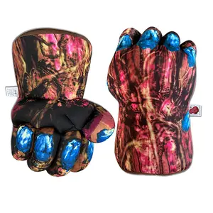 Боксерские перчатки супергероев Marvel из плюша, игрушки для косплея, боксерские аксессуары