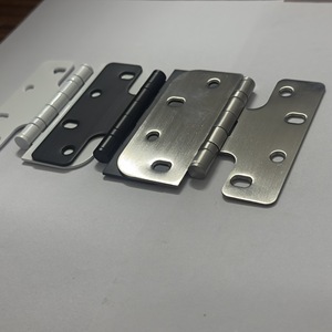 Charnières en acier inoxydable de 4 pouces en forme d'alien, surface brossée, pour quincaillerie de porte - Product Image 1