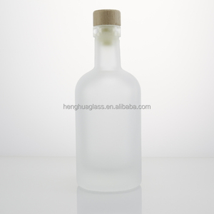 Bán Buôn 100Ml Bắc Âu Phong Cách Rõ Ràng Frosted Rượu Chai Thủy Tinh 3Oz Gin Vodka Rum Whiskey Brandy Tequila Chai Rượu Vang Với Nút Chai - Product Image 2