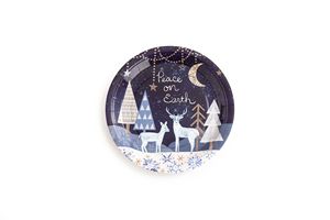Fournitures de décoration de fête de Noël Assiettes <span class=keywords><strong>en</strong></span> papier jetables Gobelets <span class=keywords><strong>en</strong></span> papier et ensembles de vaisselle - Product Image 6