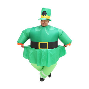 Traje inflable para decoración del Día <span class=keywords><strong>de</strong></span> San <span class=keywords><strong>Patricio</strong></span>, decoración para el Día <span class=keywords><strong>de</strong></span> San <span class=keywords><strong>Patricio</strong></span>, <span class=keywords><strong>de</strong></span> color verde - Product Image 3