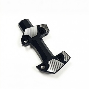 Pièces en aluminium 7075 T6 usinées CNC, usinage de précision sur mesure, pièces en aluminium anodisé noir pour pièces de vélo - Product Image 2