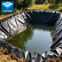 0,35mm 0,9mm 1,2mm 1,8mm 2mm HDPE Geomembran Kunststoff-Pool Wassertank Fischteich Auskleidung Preisliste
