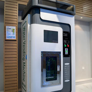 ตู้จ่ายน้ำสำหรับโฆษณาหน้าจอ LED แบบปรับแต่งได้เครื่องจำหน่ายน้ำแบบกำหนดรูปแบบได้เอง - Product Image 3