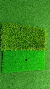 2가지 기능 듀얼 인조 잔디 골프 스윙 연습 매트 타격 매트 미끄럼 방지 폼 - Product Image 4