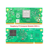 Ahududu Pi hesaplama modülü 3 + LITE/8G/16G/32G 1GB RAM 64-bit 1.2GHz 200PIN SODIMM konektörü CMIO kurulu V3 CM3 kurulu kiti