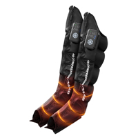 360 °   Bottes de massage à air comprimé enveloppantes pour les jambes, appareil professionnel gonflable pour la circulation sanguine et la relaxation musculaire