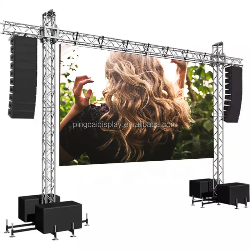 HD P3.91 Voll farbige digitale Werbung LED Panta llas LED Gigantes de Exterior LED-Anzeige im Freien