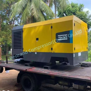 Compresseur d'air diesel portable V900 V1200 X1300 Y1300 haute pression 25 bars pour machine de forage, exploitation minière et construction - Product Image 1