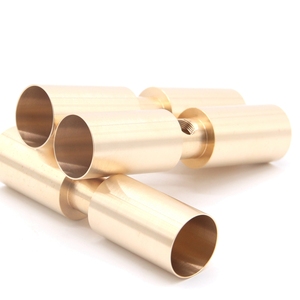 E14 E27 CNC Phần đèn Brass thiết bị chiếu sáng bộ phận chụp đèn - Product Image 1