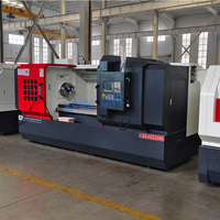 Tour CNC économique de petite taille CK6140 CK6150 CK6163, conception à banc horizontal pour usinage de moyenne intensité