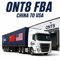ONT8 Expédition Amazon FBA de Chine vers les États-Unis par mer et camion, transitaire DDP