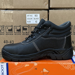 LIGHT BEARER 903 <span class=keywords><strong>Scarpe</strong></span> Antinfortunistiche da <span class=keywords><strong>Uomo</strong></span> a Prezzo Conveniente, Stivali da Lavoro per Edilizia e Miniera, Botas De Seguridad - Product Image 3