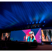 Grand écran LED intérieur 4K P3.91 pour piste de danse TV vidéo mur scène toile de fond location animation fonction graphique