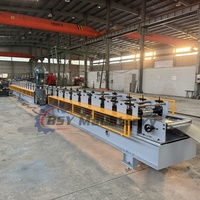 Máquina de Conformado en Frío de Rieles de Guía Totalmente Automática, Línea de Producción de Rieles de Guía de Acero Galvanizado con Sistema de Corte Hidráulico