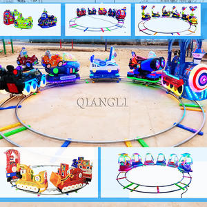 รถไฟคาร์นิวัล 4/5/6 ตู้ สำหรับเด็ก รถไฟรางในร่ม รถไฟขนาดเล็ก รถไฟรางไฟฟ้า สำหรับห้างสรรพสินค้า - Product Image 4