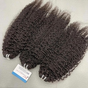Produit de vente chaude paquets bouclés birmans 100% cheveux vietnamiens bruts pas d'enchevêtrement pas de perte de gros - Product Image 3