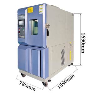 Industrielle Konstant temperatur Luft feuchtigkeit kammer Thermos chock 5%-98% RH 80L-1000L Kapazität Programmier barer LCD-Touchscreen CE - Product Image 2