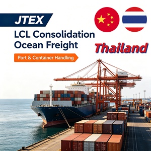 บริการขนส่งสินค้าทางทะเลแบบ LCL จากจีนไปไทย บริการขนส่งระหว่างท่าเรือระหว่างประเทศ ตัวแทนรับจัดการขนส่งสินค้าระหว่างประเทศ - Product Image 1