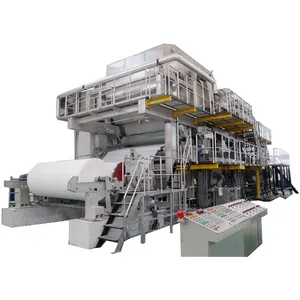 recycle fiber Complete Equipment For Toilet Paper Full-automatic Toilet Paper Production Line