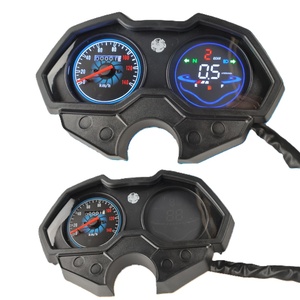 Venta al por mayor ABS LCD negro instrumento electrónico para motocicleta de Filipinas modificado ABS LCD negro instrumento - Product Image 1