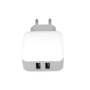 * Presa * Caricabatterie USB a 2 porte 5V 2.1A USB ricarica rapida caricabatteria-elettronica/telefonia e cellulare - Product Image 1
