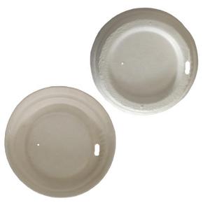 Taza de caña de azúcar de 80 MM y 8 OZ, tapa de taza de café bagazo Biodegradable con el medio ambiente, gran oferta - Product Image 1