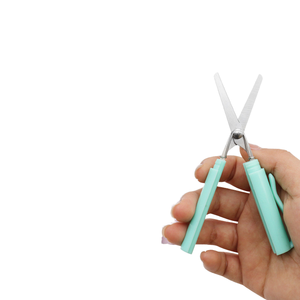 Ciseaux pliants miniatures Surtechs, type stylo, lame en acier inoxydable, coupe-papier de papeterie - Product Image 1