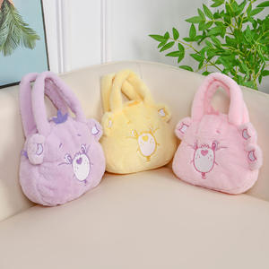 Orsetto Arcobaleno di Peluche alla Moda, Zaino Cartoon, Borsa a Mano, Borsetta Carina, Vendita Calda all'Ingrosso - Product Image 2