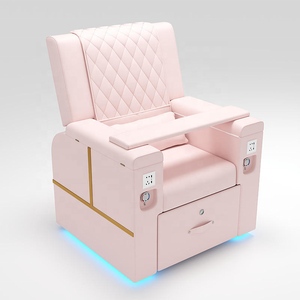 Sillón de Masaje para Pies, Spa para Pies, Silla de Pedicura y Manicura con Sistema de Chorro sin Tuberías, Reclinable, para Salón de Belleza de Lujo - Product Image 6