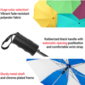 <span class=keywords><strong>Parapluie</strong></span> de voyage compact automatique OVIDA pour la pluie, robuste, léger, <span class=keywords><strong>petit</strong></span>, portable, pour hommes et femmes - Product Image 2